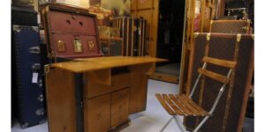 La Malle bureau de Conan Doyle